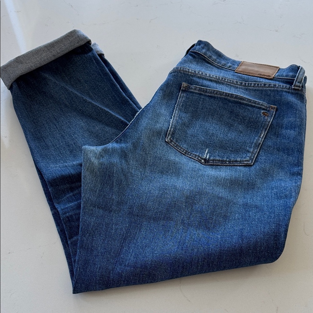 Madewell Women's Blue Denim Jeans The Slim Boyfriend Size: 29 ✨